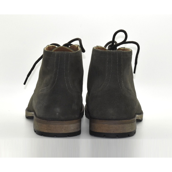 B5 Auth BANANA REPUBLIC Olive Suede Lug Sole Chukka Boot Shoes Size 11